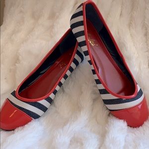 Sailor themed flats
